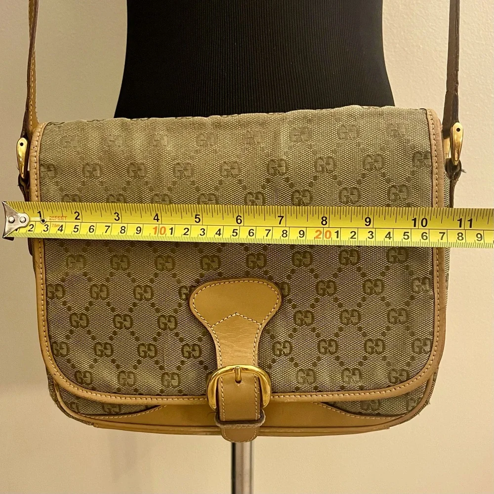 Gucci Vintage Beige Crossbody Bag - Picture 11 of 12